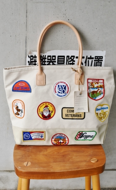 Vintage Patch DAY TOTE　　H/LEATHER_d0152280_07000245.jpg