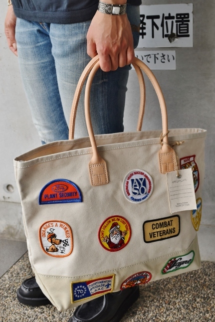 Vintage Patch DAY TOTE　　H/LEATHER_d0152280_07042052.jpg