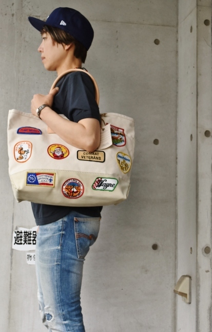 Vintage Patch DAY TOTE　　H/LEATHER_d0152280_07043393.jpg