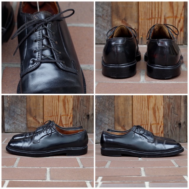 1960s Florsheim Imperial Shell Cordovan Dress Shoes / 8 1/2