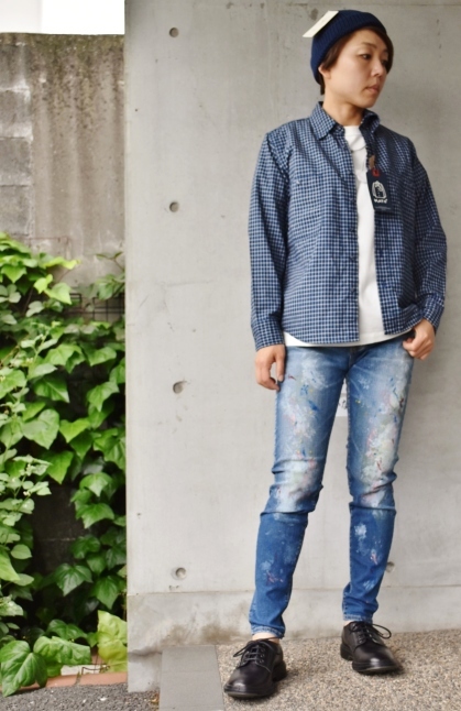 Kato Indigo CHECK SHIRTS 再★★_d0152280_10070705.jpg