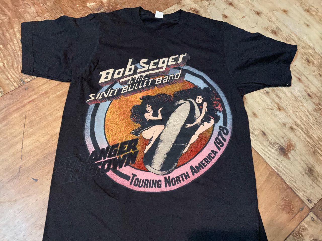 BOB SEGER バンド　 Tシャツ！１９７８年ツアーTの復刻プリント！_c0144020_13115462.jpg
