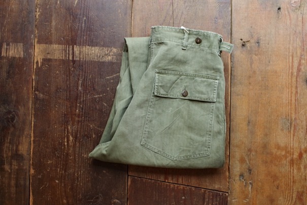 40-50s US ARMY M47 ヘリンボーンツイル ベイカーパンツ 40's~50's【ビンテージ】 U.S.ARMY 【ヘリンボーンツイル】M-47