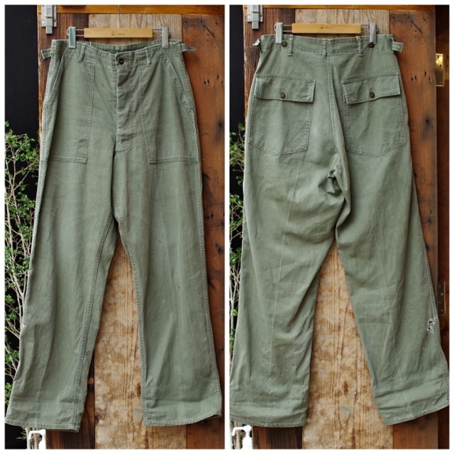 1940-50s US ARMY M-47 HBT Utility Pants / アメリカ軍 M47 1940-50s US ARMY M-47 HBT Utility Pants / アメリカ軍 M47