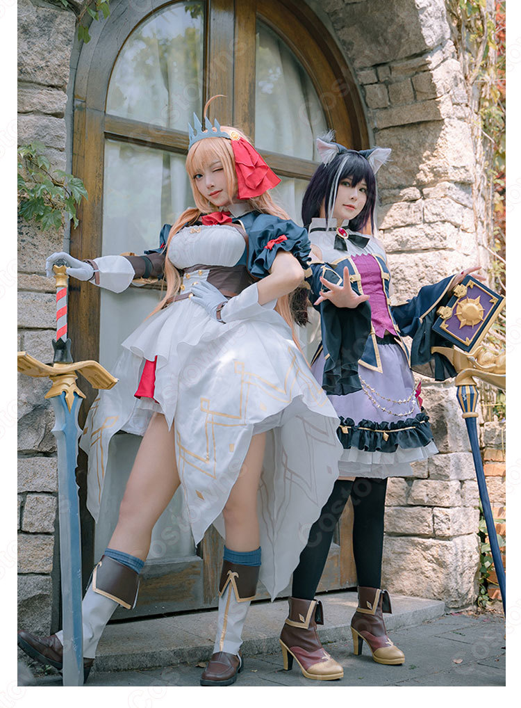 プリンセスコネクト Re Dive のペコリーヌ ユースティアナ フォン アストライア コスプレ衣装 コスプレ衣装 プリンセスコネクト Re Dive のペコリーヌ ユースティアナ フォン アストライア コスプレ衣装 コスプレ衣装
