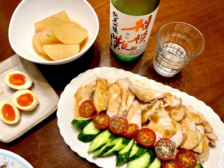 早めの夕はん★ぶり大根で 相模灘を一杯だけ…♪_c0212604_18390806.jpeg
