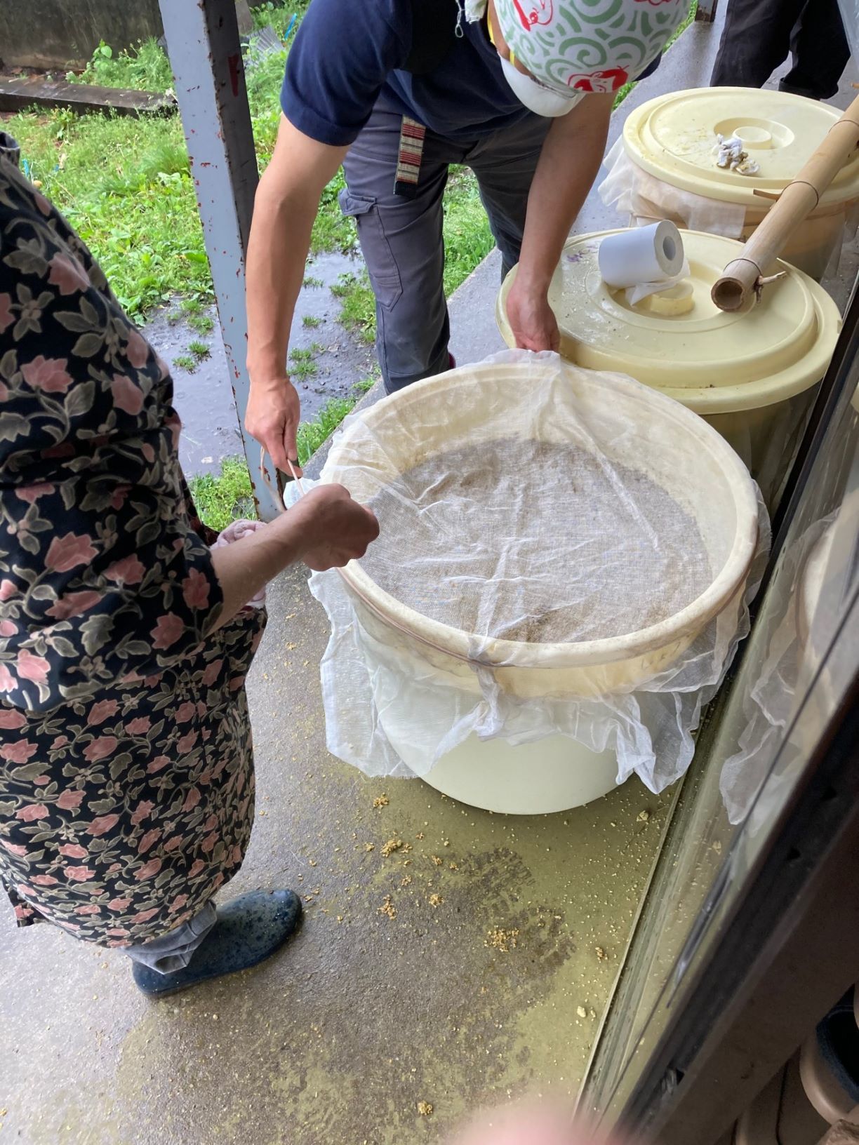 醤油の仕込み_b0304722_22530469.jpg