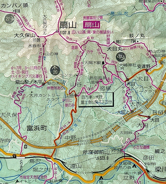 様々な出会いがあった扇山登山　その1_c0196928_06561965.jpg