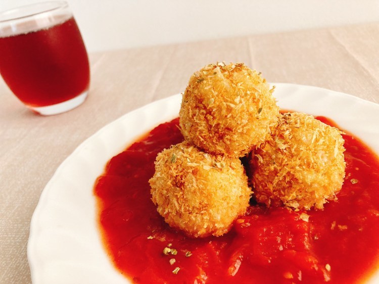 【雑穀料理】ノンフライでもサクサク食感!もちアワクリームコロッケの作り方・レシピ【もちアワ】_c0405952_14452019.jpg