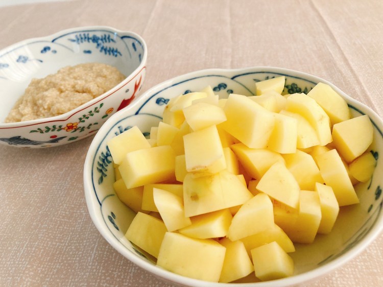 【雑穀料理】ノンフライでもサクサク食感!もちアワクリームコロッケの作り方・レシピ【もちアワ】_c0405952_14460525.jpg