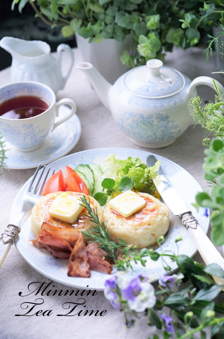 佐古玉緒先生のクランペット ミンミンゼミ
