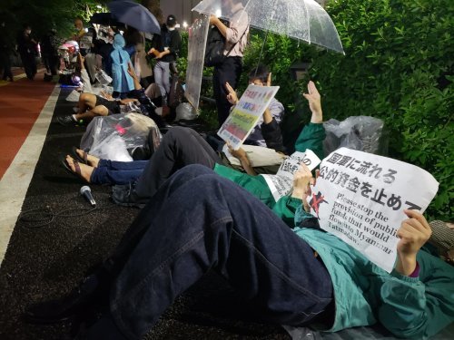 【写真速報】「#ミャンマー国軍の資金源を断て ストップODA @外務省前」に80人_a0336146_01223754.jpg