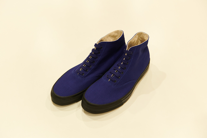 \"WAKOUWA DECK SHOES HIGH BLACK SOLE / IK.BLUE\"ってこんなこと。_c0140560_08163048.jpg