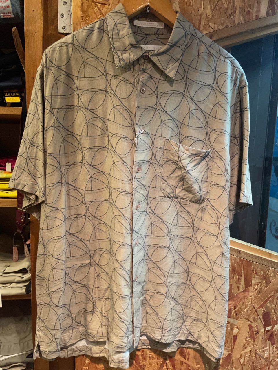 5月２４日（月）入荷！　９０s ペリーエリス　PERRY ELLIS レーヨンシャツ！_c0144020_14593271.jpg