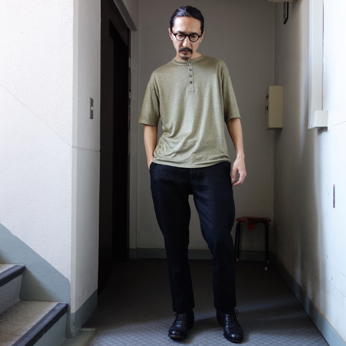 7月の製作 / germanhenley belgium-linenjersey polo_e0130546_12120676.jpg
