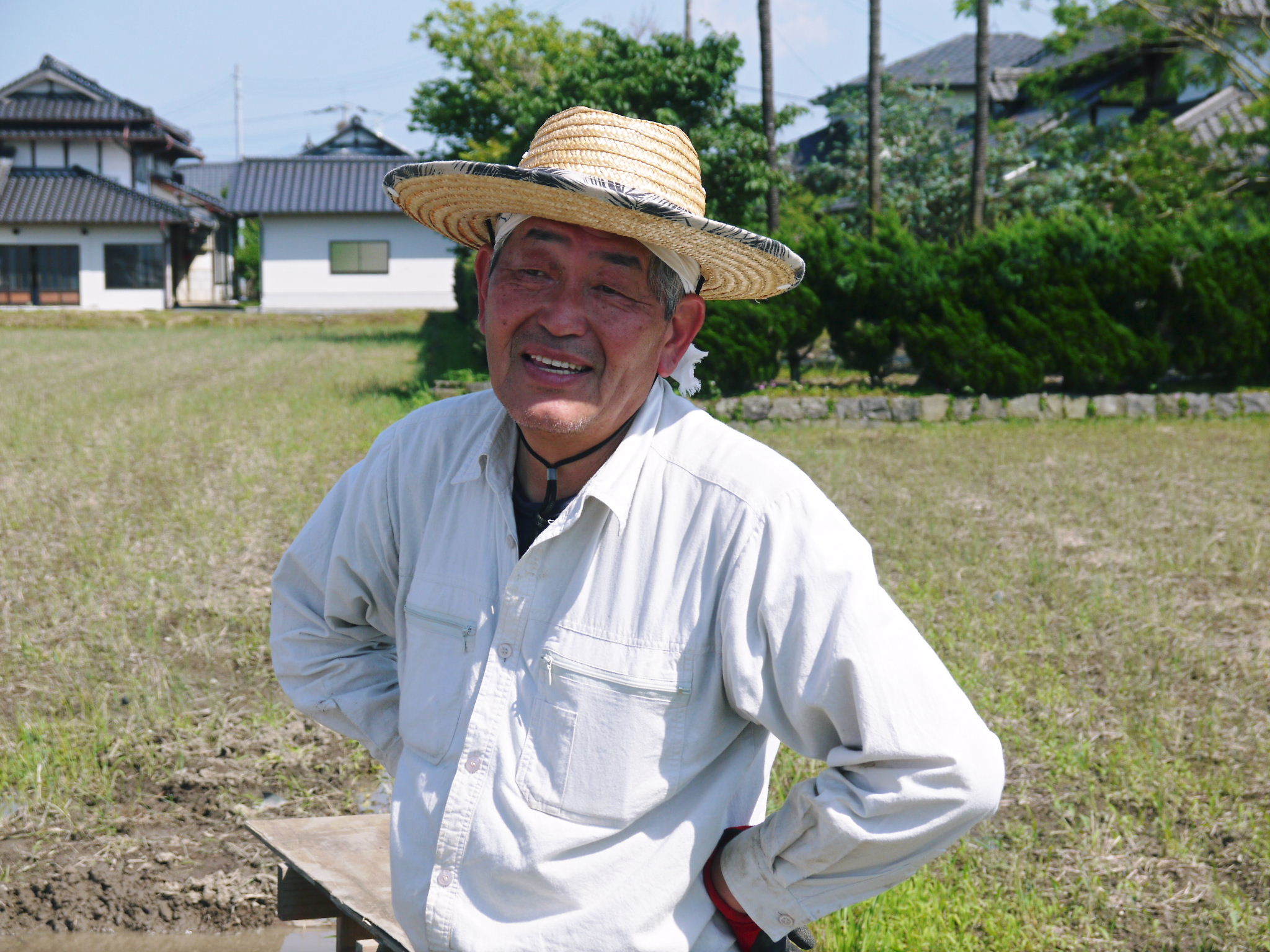 無農薬栽培にこだわる「健康農園」さんの令和3年の米作りスタート!まずは苗床を現地取材! _a0254656_14502569.jpg