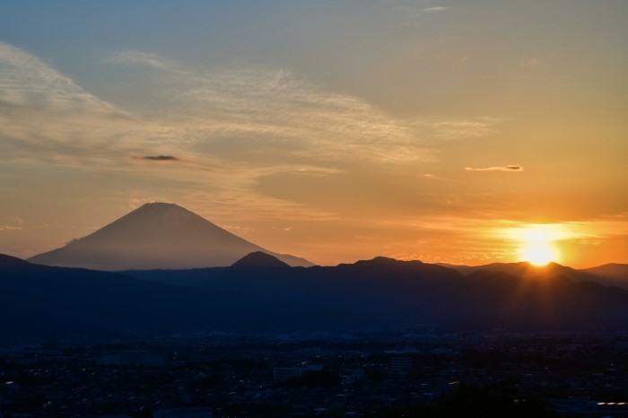 夕焼け富士山_a0307264_11292400.jpg