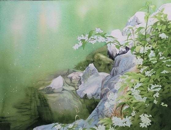 小林啓子水彩画展ON-LINE販売のお知らせ : 小林啓子水彩画の部屋