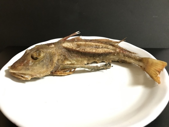 ほうぼうの唐揚げ 姿揚げ ぼっちオバサン食堂