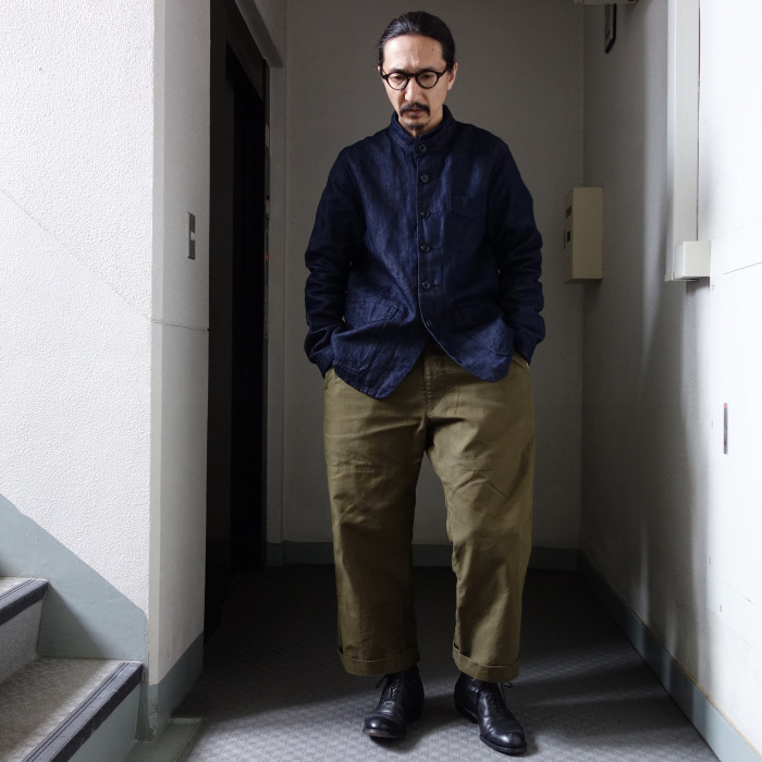 8月の製作 / classic germanwork denim coverall_e0130546_18422975.jpg