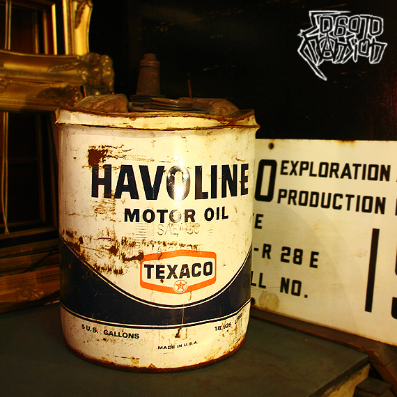 Vintage アメリカのオイル缶いろいろ TEXACO PENNZOIL KENDALL