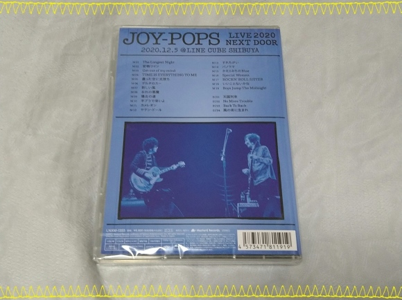 JOY - POPS / LIVE 2020 NEXT DOOR_b0042308_00312745.jpg