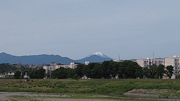 5/28 朝散歩、今日の富士山_b0042308_19400722.jpg