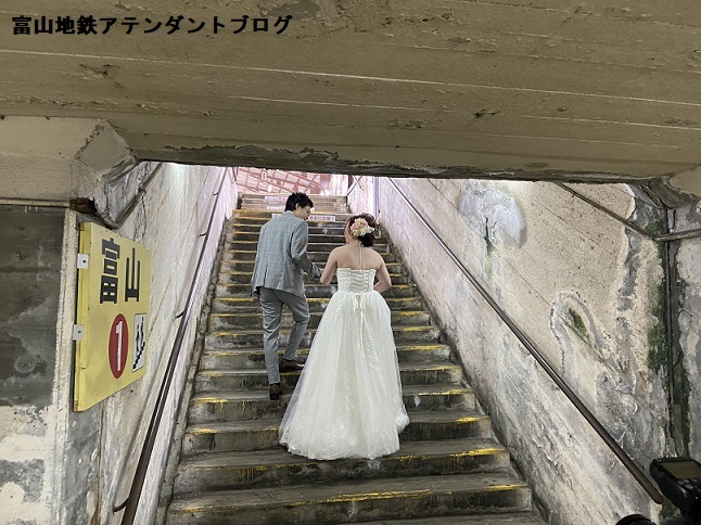 地鉄でフォトウエディング♡_a0243562_10404489.jpg