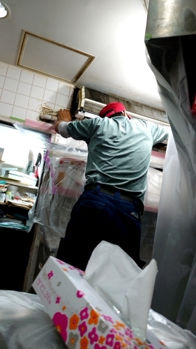 「エヤコン掃除」_a0075684_11591495.jpg