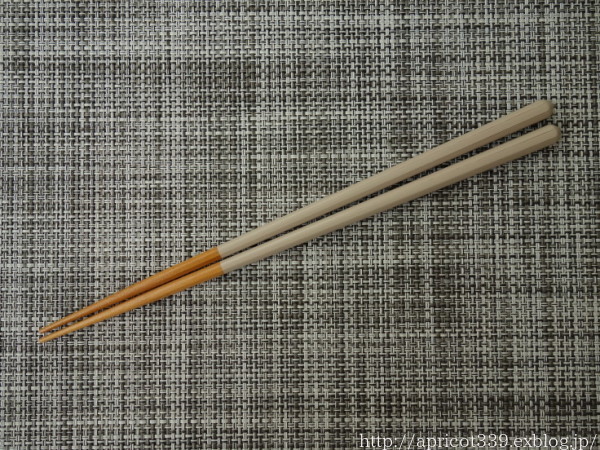 家族お揃いの箸に買い替え bon momentの八角箸_c0293787_13493167.jpg