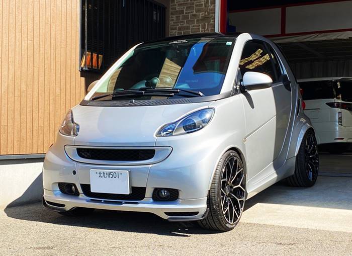 MCCスマート 451BRABUS ルーフパネル再生 : smart.ism 北九州