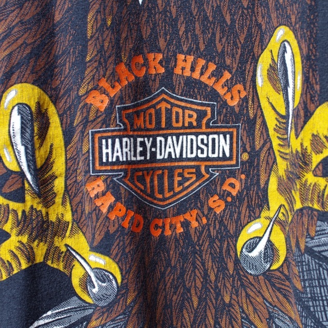 1990s Harley Davidson Big Eagle T-Shirt / ヴィンテージ 1990s Harley Davidson Big Eagle T-Shirt / ヴィンテージ