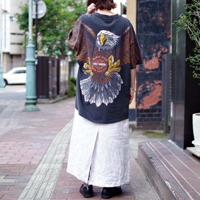 1990s Harley Davidson Big Eagle T-Shirt / ヴィンテージ 1990s Harley Davidson Big Eagle T-Shirt / ヴィンテージ