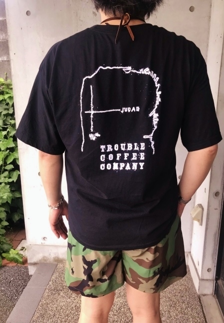 Trouble Coffee Tee (XL):着丈修正★★_d0152280_02494788.jpeg
