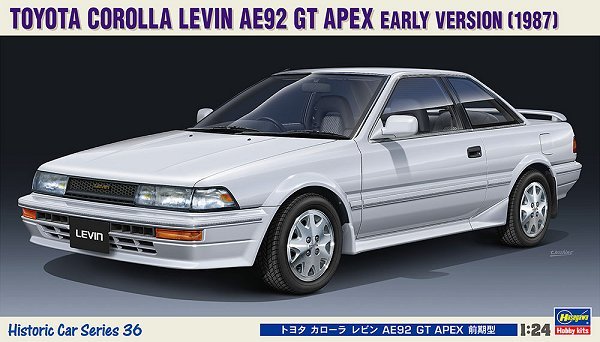 AE92レビンAPEX仕様を委託（ハセガワAE92レビン） : WhiteDog工房