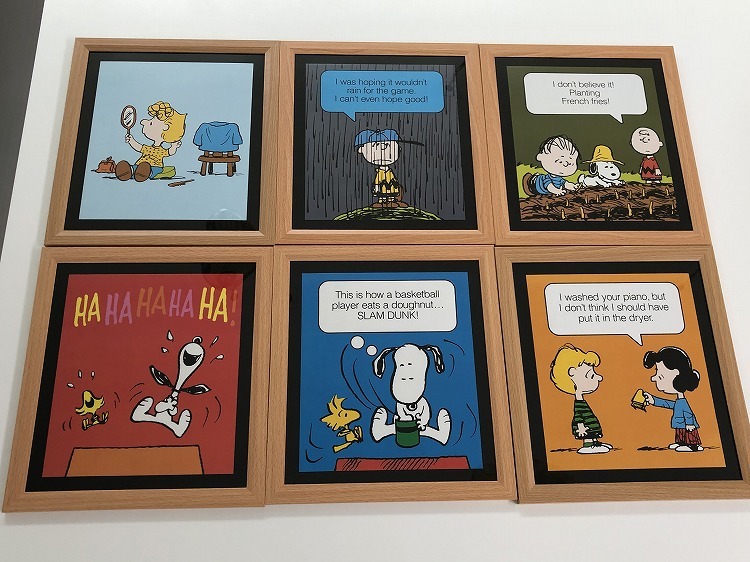 Peanuts スヌーピー アートフレーム ポスター ｒｉｒｉｅ リリィ