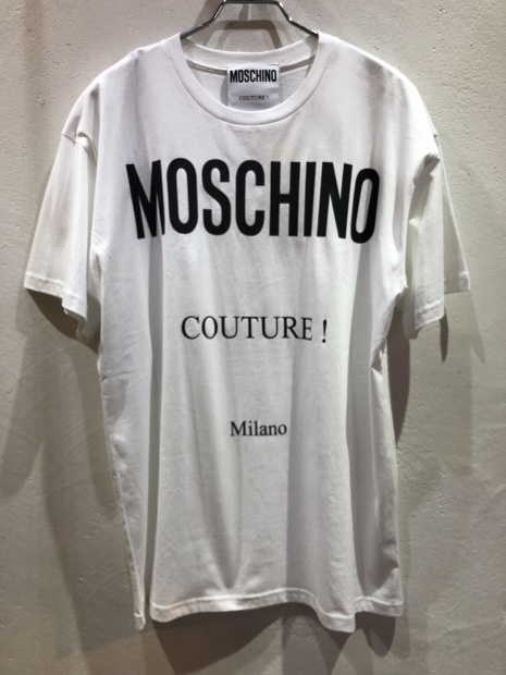 「MOSCHINO モスキーノ」新作トレーナーとTシャツ入荷です。_c0204280_12261762.jpg