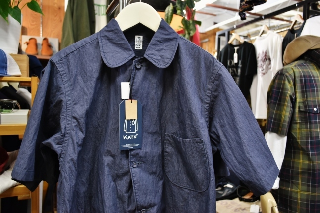 SALE!! 「残り1枚」 Kato ROUND SHIRTS JACKET ★★_d0152280_08500950.jpg