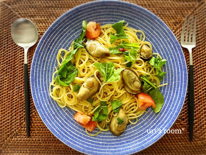 何度目のリピ？コスパ最高の牡蠣で絶品パスタ！_a0341288_20360259.jpg