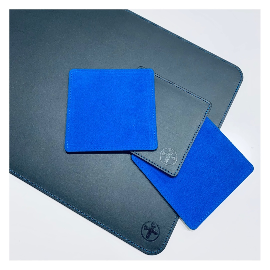 島田商店様 ノベルティLeather deskpad_c0223001_11273440.jpg