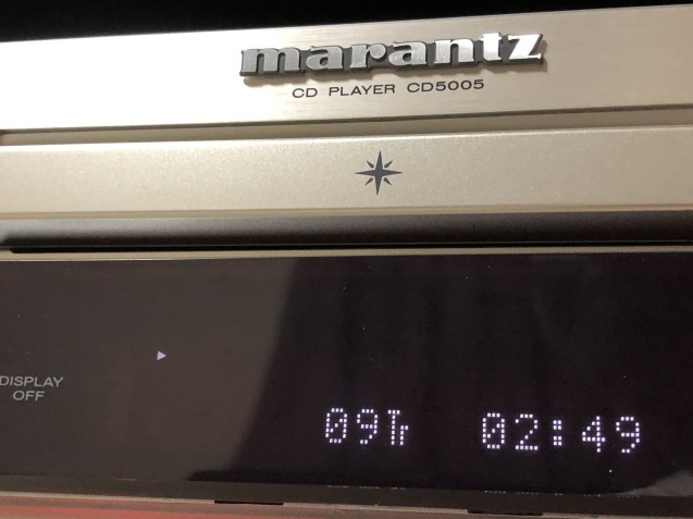突き抜ける快音 マランツ CD5005 : オーディオの常識は非常識