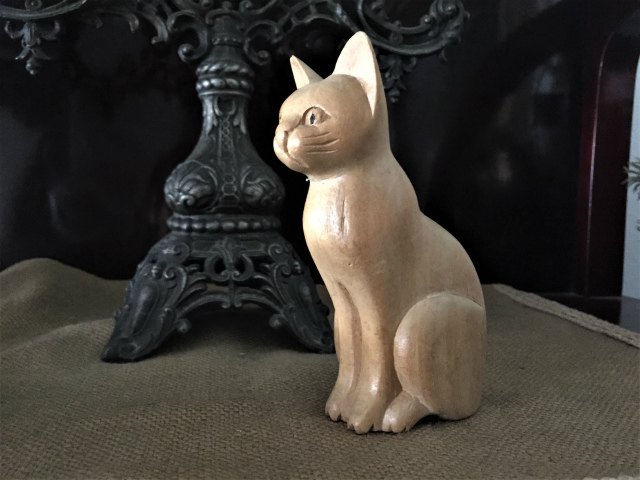 木彫り猫のフィギュア スペイン バルセロナ アンティーク Gyu S Shop 木彫り猫のフィギュア スペイン バルセロナ アンティーク Gyu S Shop