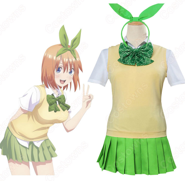 激安!! 送料無料！！ 中野四葉 コスプレ衣装 【五等分の花嫁】 cosplay