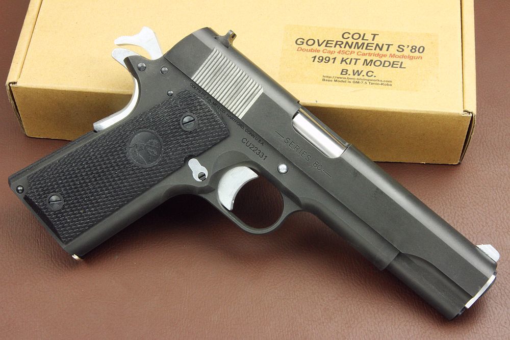 最高峰のガバメントカスタムを贅沢に再現「B.W.C. S&W SW1911 PC