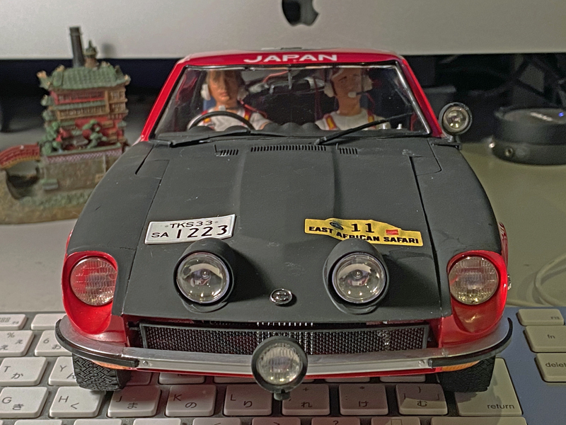プラモ製作記 1 DATSUN240Z SAFARI CAR 1/12 タミヤ : 小生の備忘録 プラモ製作記 1 DATSUN240Z SAFARI CAR 1/12 タミヤ : 小生の備忘録