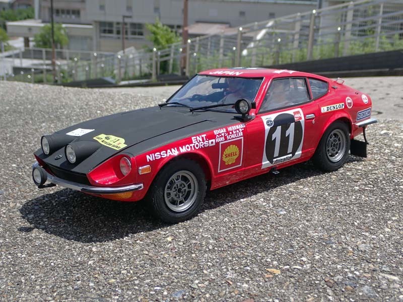 プラモ製作記 1 DATSUN240Z SAFARI CAR 1/12 タミヤ : 小生の備忘録