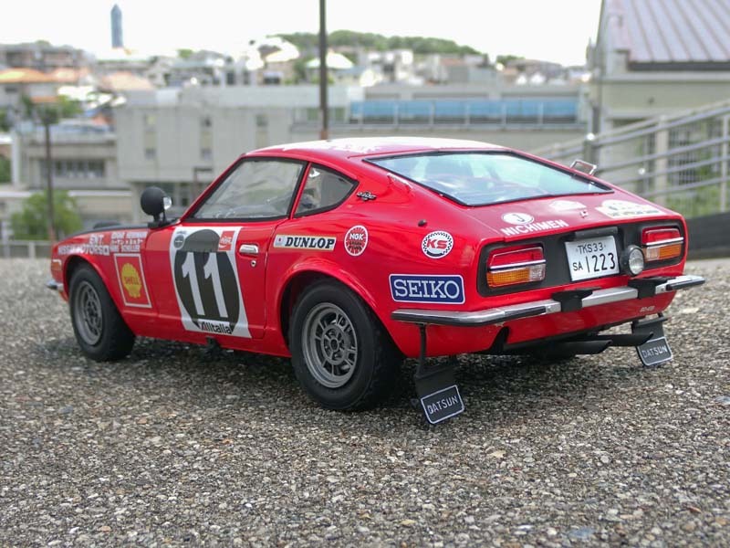 プラモ製作記 1 DATSUN240Z SAFARI CAR 1/12 タミヤ : 小生の備忘録