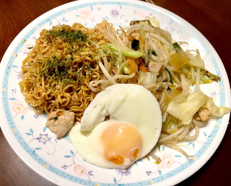 オットの夜食★アラビヤン焼きそば♪_c0212604_21341396.jpeg