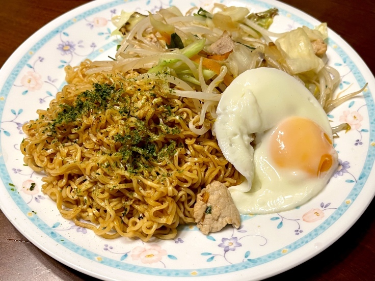 オットの夜食★アラビヤン焼きそば♪_c0212604_21360015.jpeg