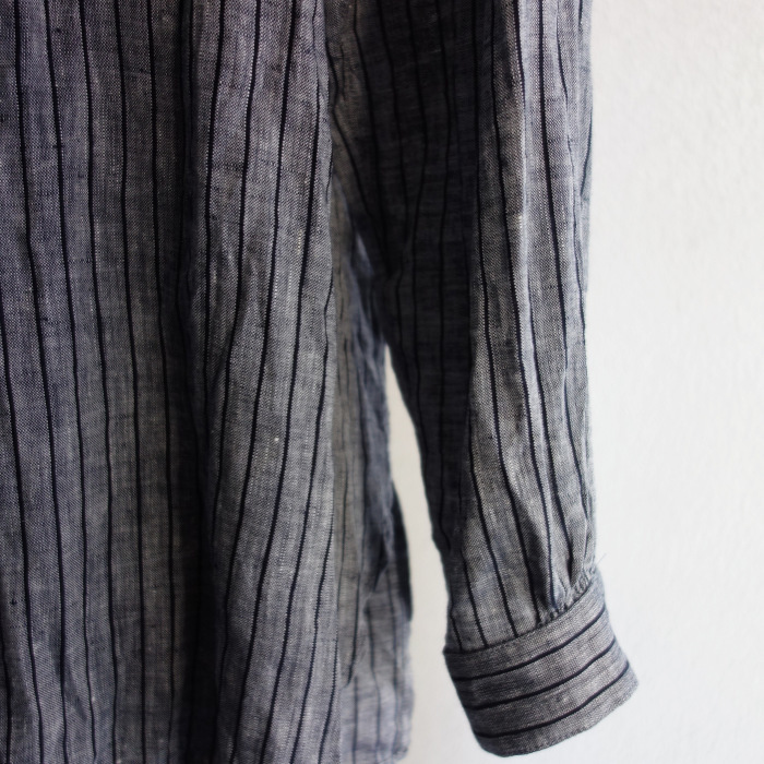 8月の製作 / classic frenchwork oldstripe shirt_e0130546_13525377.jpg